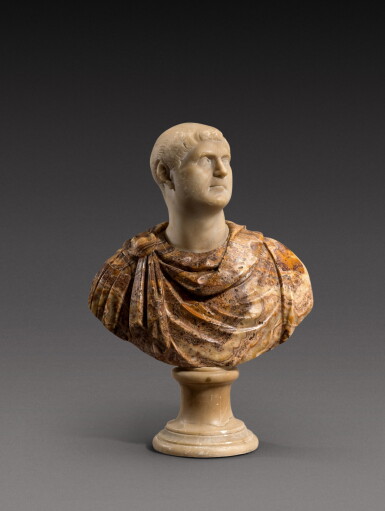 View full screen - View 1 of Lot 159. Italian, 18th century | Bust of an Emperor.