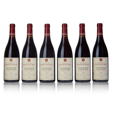 View full screen - View 1 of Lot 21. Chambertin, Clos de Bèze 2014 Faiveley (6 BT).