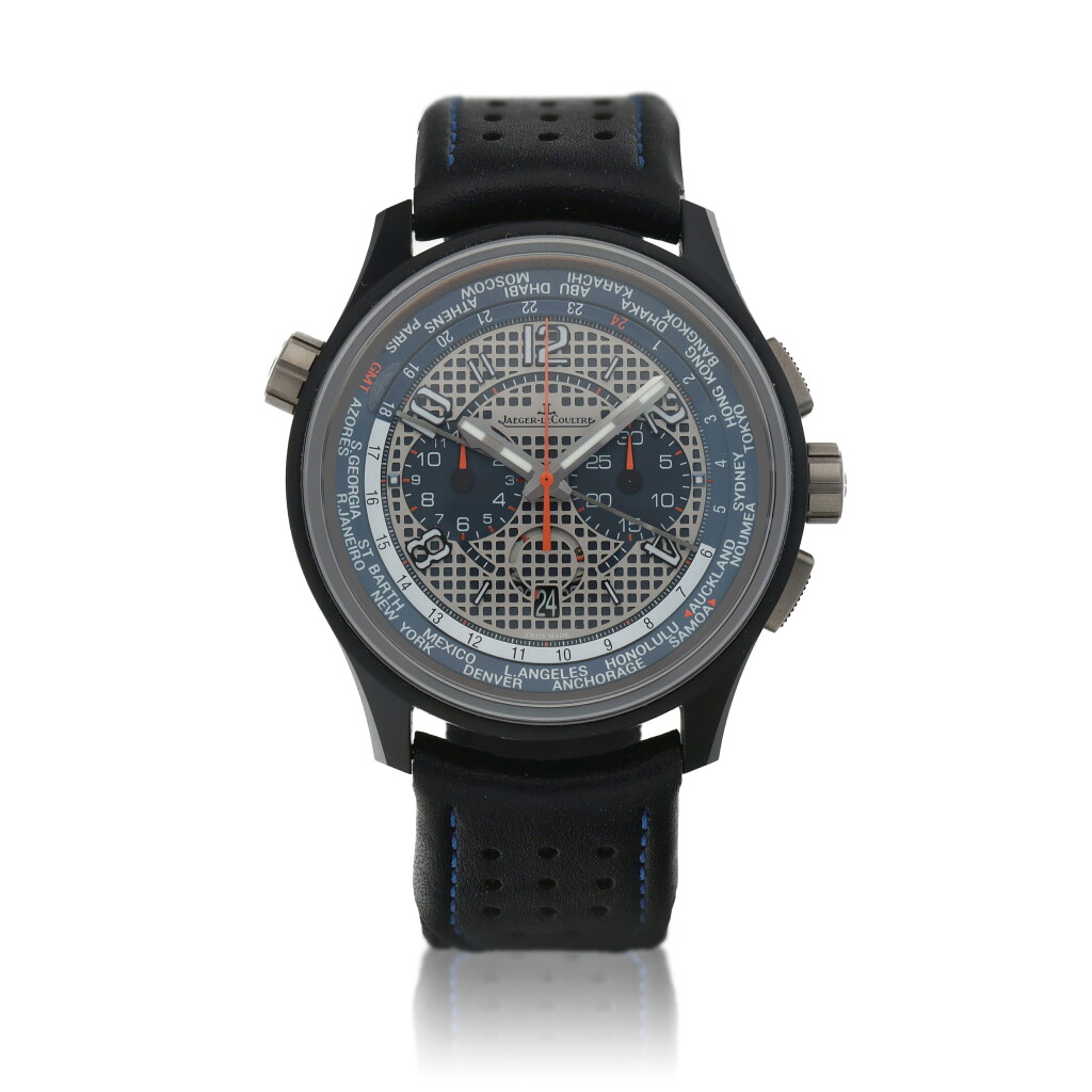 View full screen - View 1 of Lot 546. AMVOX5 World Chronograph, Ref. 193.J.480 Limited Edition ceramic and titanium worldtime chronograph wristwatch with date made for Aston Martin Circa 2012.