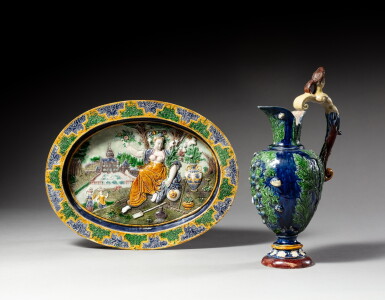 View full screen - View 1 of Lot 116. Follower of Bernard Palissy | Suiveur de Bernard Palissy.