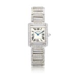 'Tank Française' Diamond Wristwatch | 卡地亞 | 'Tank Française' 鑽石腕錶