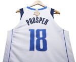Olivier-Maxence Prosper Dallas Mavericks 2024 NBA Finals Game Worn Association Edition Jersey | Game 2