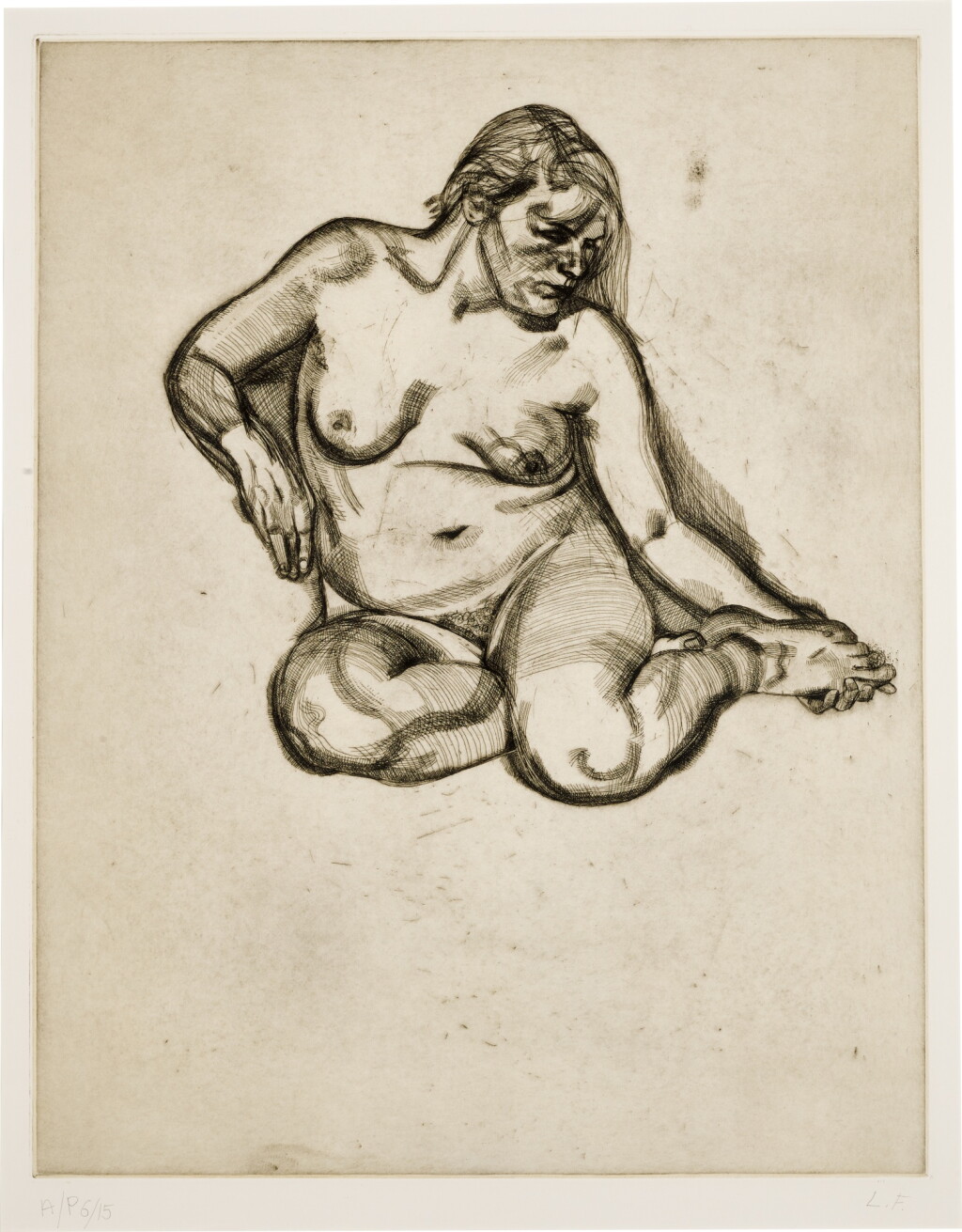View full screen - View 1 of Lot 94. Girl Holding Her Foot (H. 25; Figura 65).