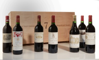 View full screen - View 1 of Lot 53. 1995 Bordeaux Collection Case (7 BT).