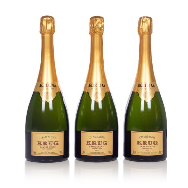 View full screen - View 1 of Lot 285. Krug Grande Cuvée, 166ème Édition NV (12 BT).