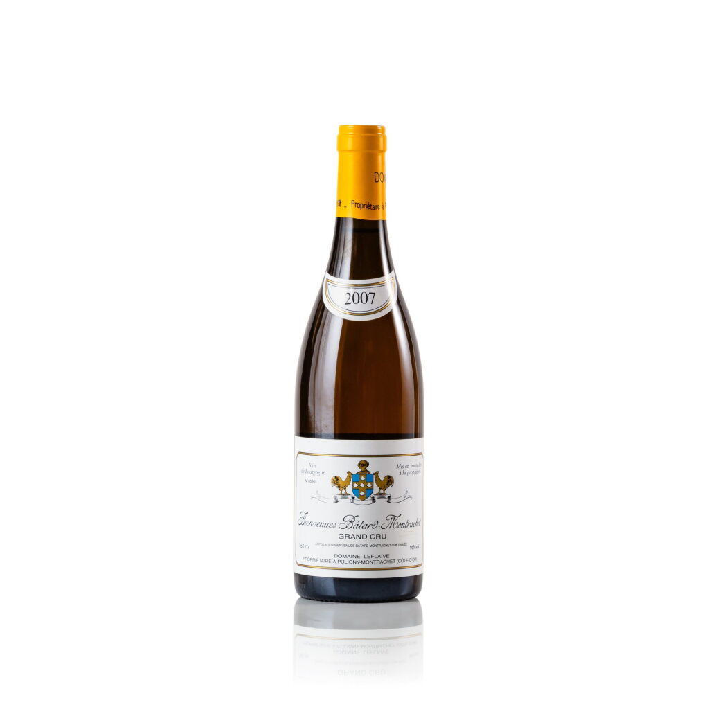 View full screen - View 1 of Lot 590. Bienvenues Bâtard Montrachet 2007 Domaine Leflaive (1 BT).