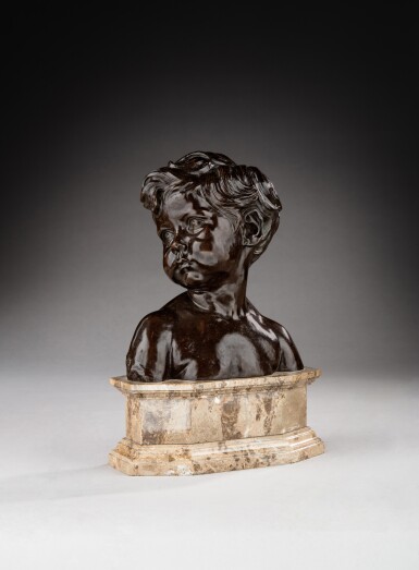 View full screen - View 1 of Lot 13. Buste d'enfant (Bust of a Child).