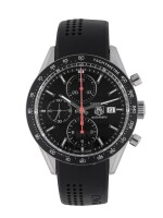 TAG HEUER | CARRERA, REF CV2014-0 STAINLESS STEEL CHRONOGRAPH WRISTWATCH WITH DATE CIRCA 2012