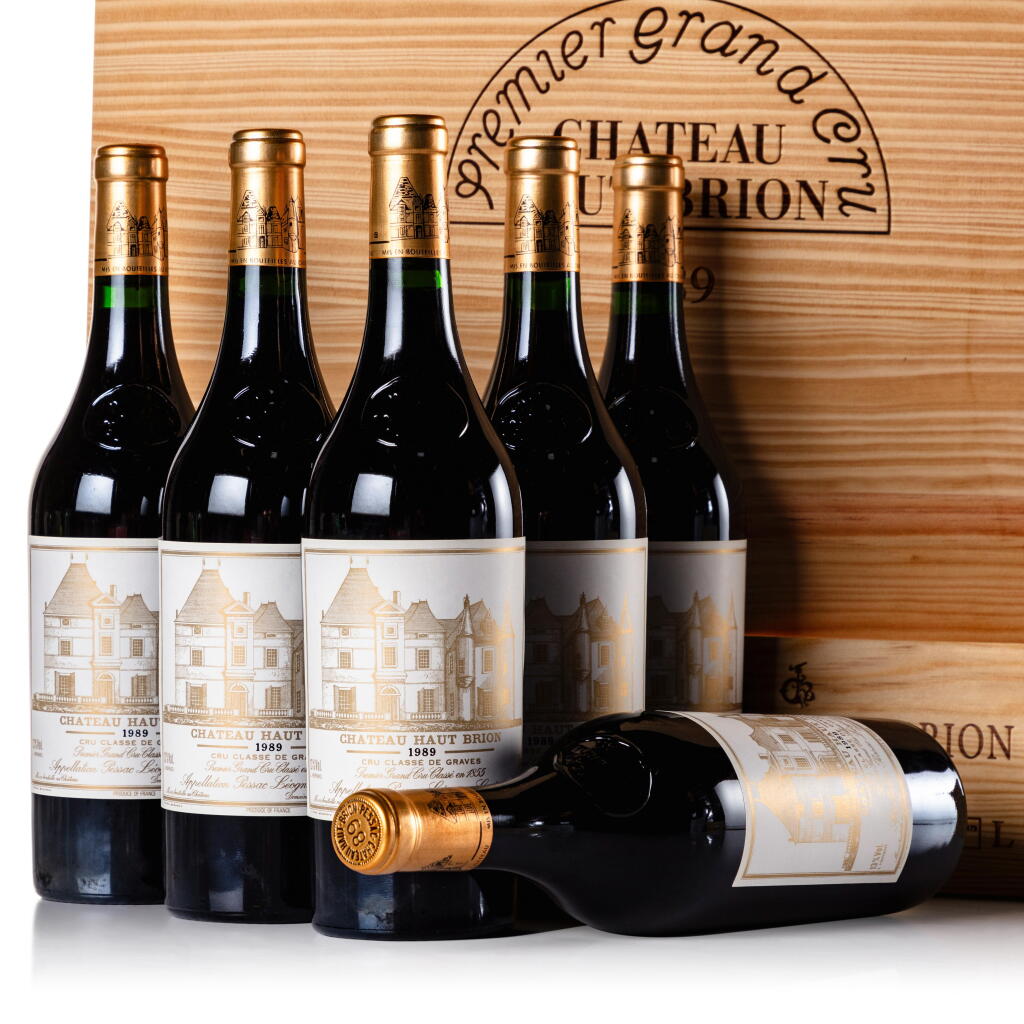 View full screen - View 1 of Lot 5. Château Haut Brion 1989 (12 BT).