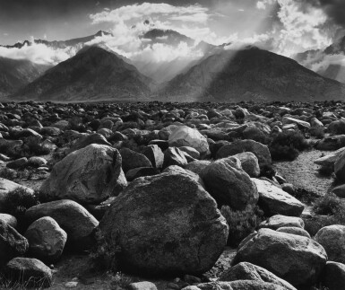View full screen - View 1 of Lot 22. 'Mt. Williamson Sierra Nevada from Manzanar, California'.