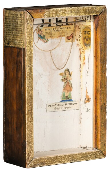 View full screen - View 1 of Lot 3. JOSEPH CORNELL | HÔTEL DU CHARIOT D'OR (PETROLEUM SPLENDOR).