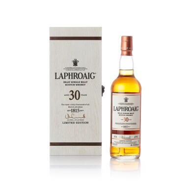 View full screen - View 1 of Lot 7089. Laphroaig 30 Year Old 53.5 abv 1985 (1 BT70).