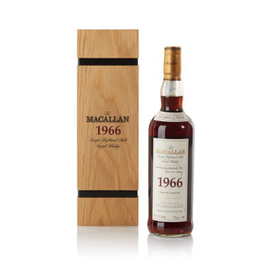 View full screen - View 1 of Lot 23. The Macallan Fine & Rare 35 Year Old 55.5 abv 1966 .