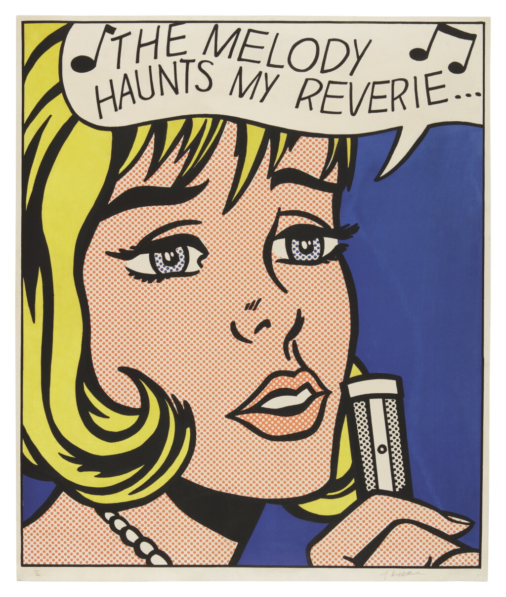 View full screen - View 1 of Lot 38. ROY LICHTENSTEIN | REVERIE (CORLETT 38).
