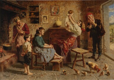 View full screen - View 1 of Lot 127. A Happy Family.