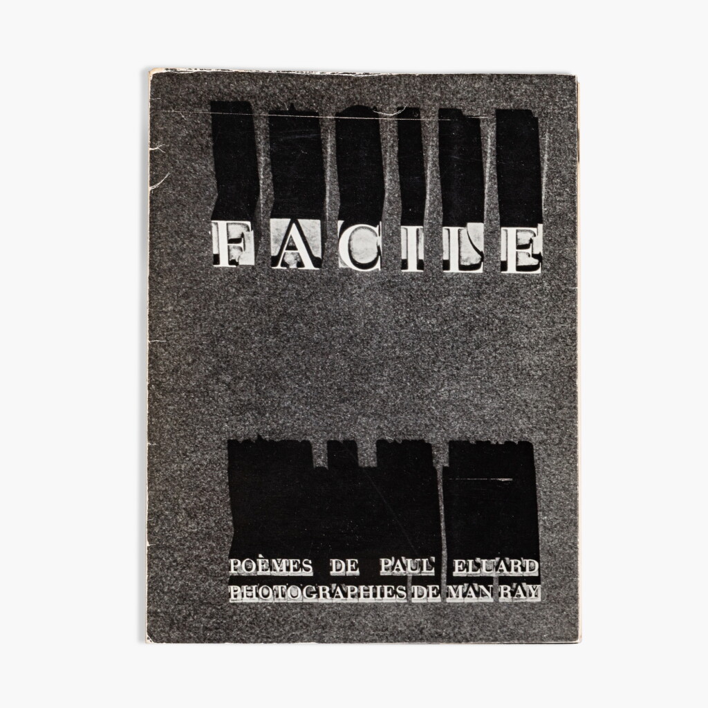 View full screen - View 1 of Lot 107. Facile. 1935. Broché. Édition originale. Exemplaire sur vélin. Envoi de Paul Éluard..