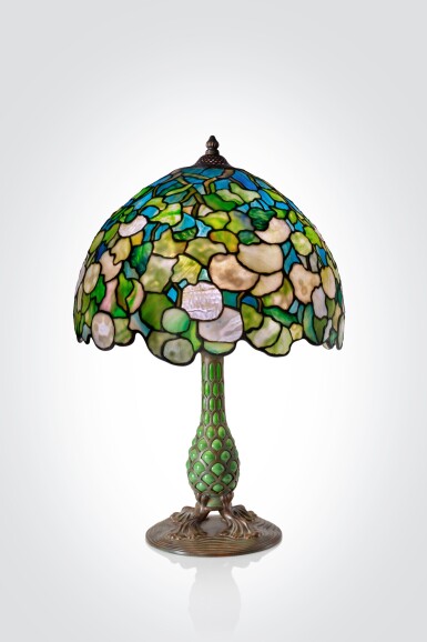 View full screen - View 1 of Lot 408. "Snowball" Table Lamp.