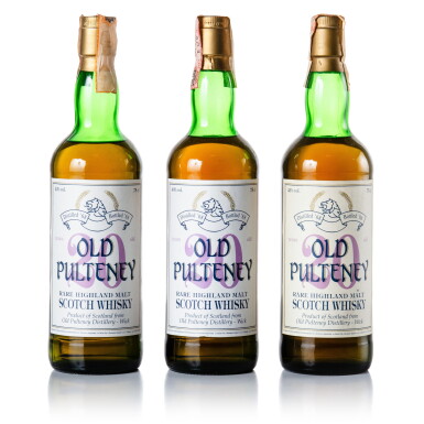 View full screen - View 1 of Lot 248. Old Pulteney Sestante 20 Year Old 43.0 abv 1968 (3 BT 75cl).
