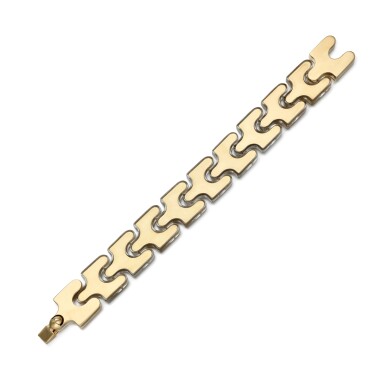 View full screen - View 1 of Lot 989. Gold and paste bracelet, 'Misha'.