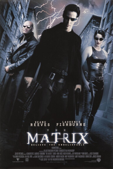 View full screen - View 1 of Lot 73. The Matrix (1999).