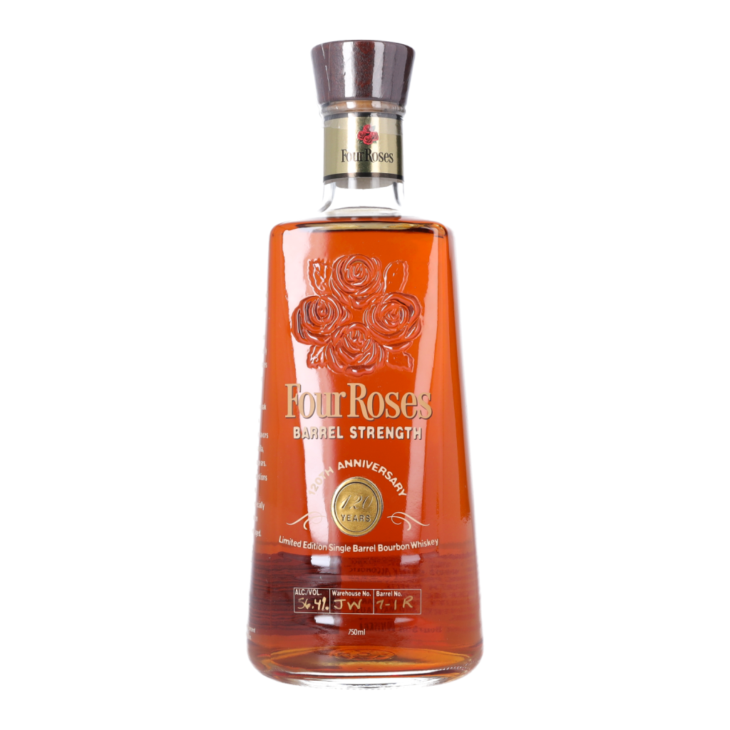 View full screen - View 1 of Lot 325. Four Roses 120th Anniversary Single Barrel 12 Year Old 56.4 abv NV (1 BT75).