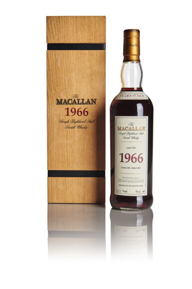 View full screen - View 1 of Lot 99. THE MACALLAN FINE & RARE 35 YEAR OLD 55.5 ABV 1966 .