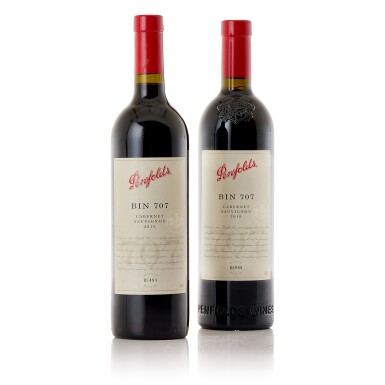 View full screen - View 1 of Lot 1539. Penfolds Bin 707 Cabernet Sauvignon 2018 (6 BT).