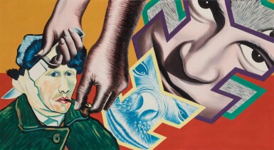 View full screen - View 1 of Lot 74. ERRÓ | TWO HANDS.