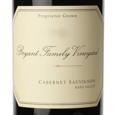View full screen - View 1 of Lot 446. Bryant Family Vineyard, Proprietor Grown, Cabernet Sauvignon, Napa Valley "Vertical" (3 BT) .
