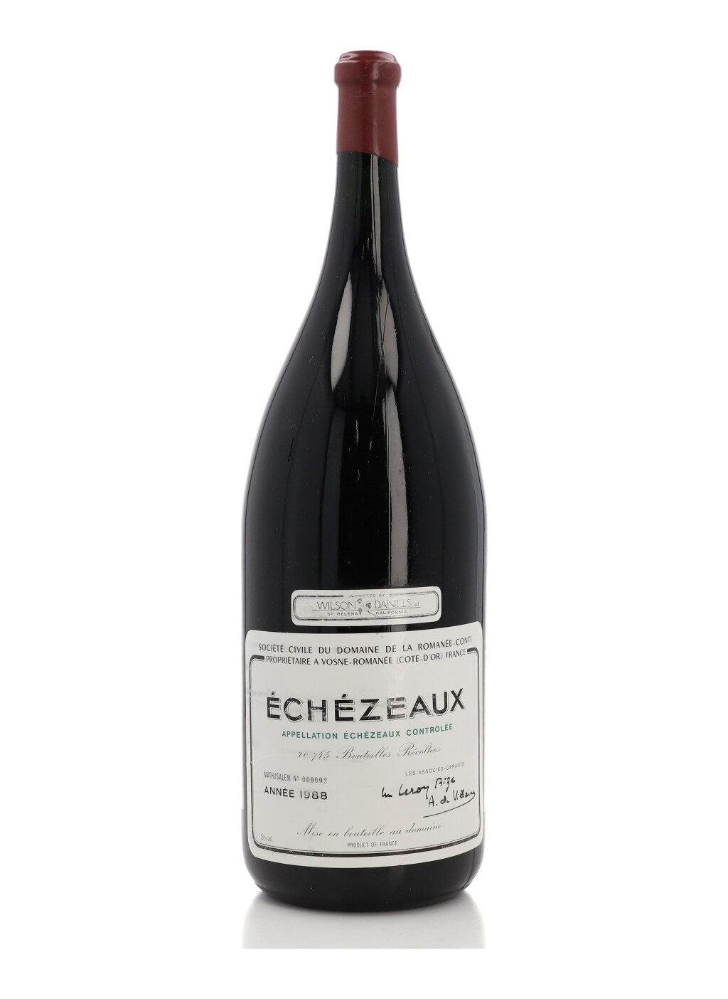 View full screen - View 1 of Lot 57. Echézeaux 1988 Domaine de la Romanée-Conti (1 METH) .