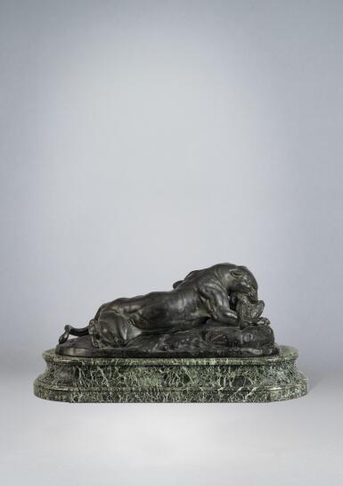 View full screen - View 1 of Lot 69. Jaguar Devouring a Hare.