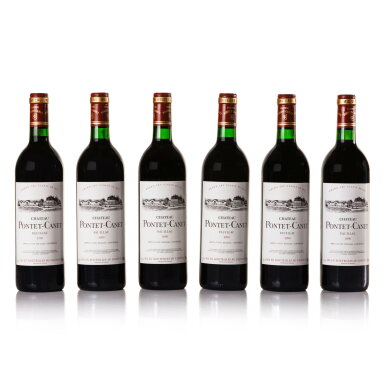 View full screen - View 1 of Lot 154. Château Pontet Canet 1990 (12 BT).