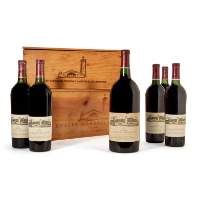 View full screen - View 1 of Lot 175. Robert Mondavi, Cabernet Sauvignon, Reserve 1984 (10 BT) .