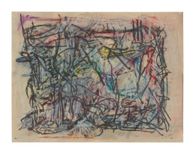 View full screen - View 1 of Lot 463. JEAN-PAUL RIOPELLE | UNTITLED.