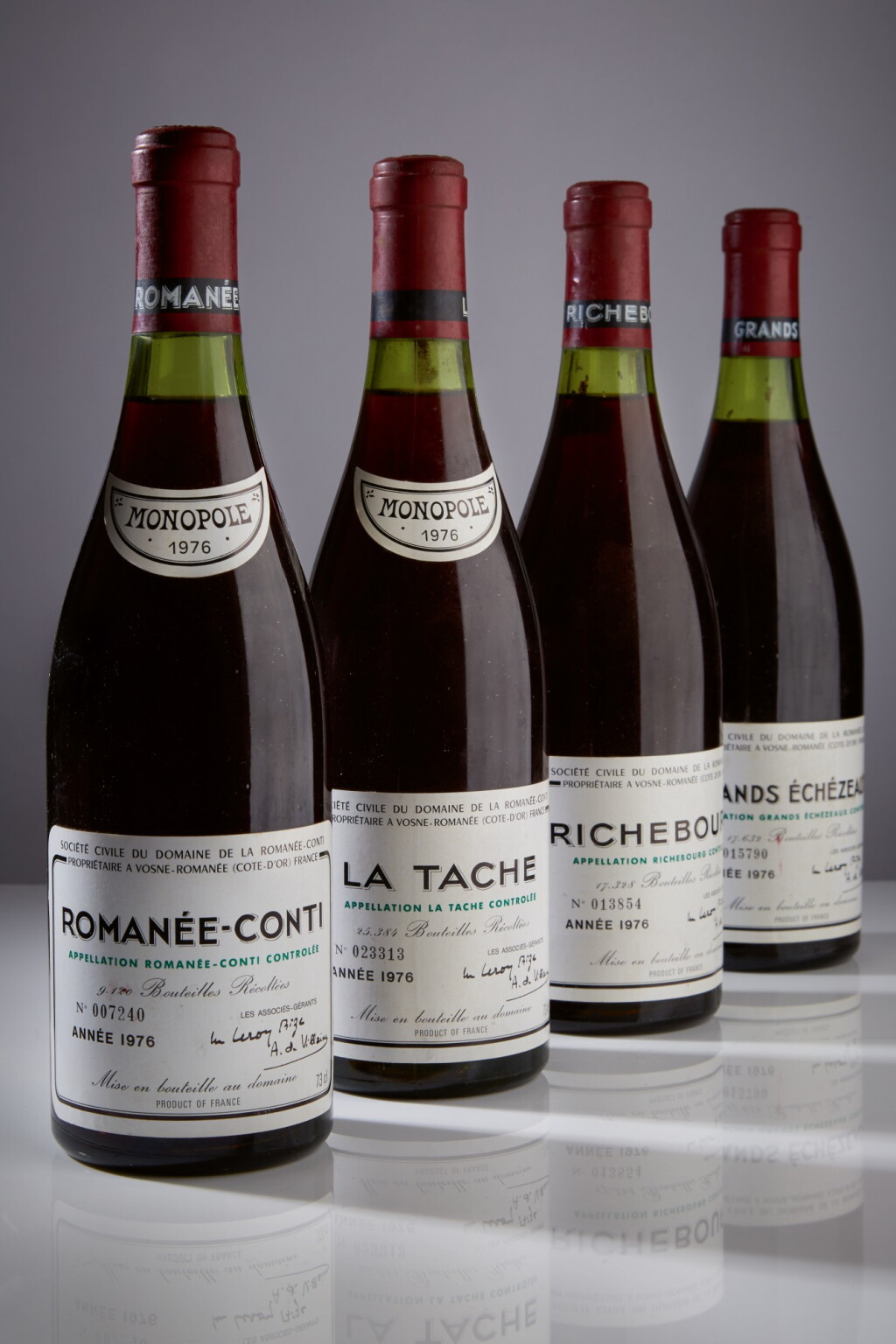 View full screen - View 1 of Lot 72. Romanée Conti 1976 Domaine de la Romanée-Conti (1 BT).