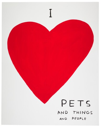 View full screen - View 1 of Lot 265. DAVID SHRIGLEY | I LOVE....