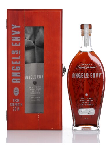 View full screen - View 1 of Lot 150. Angel's Envy Cask Strength Port Barrels 2014 Release 119.3 Proof NV (1 Bottle 75cl).