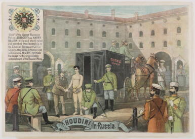 View full screen - View 1 of Lot 336. Houdini, Harry (Erik Weisz) | One of Houdini's most celebrated escapes.