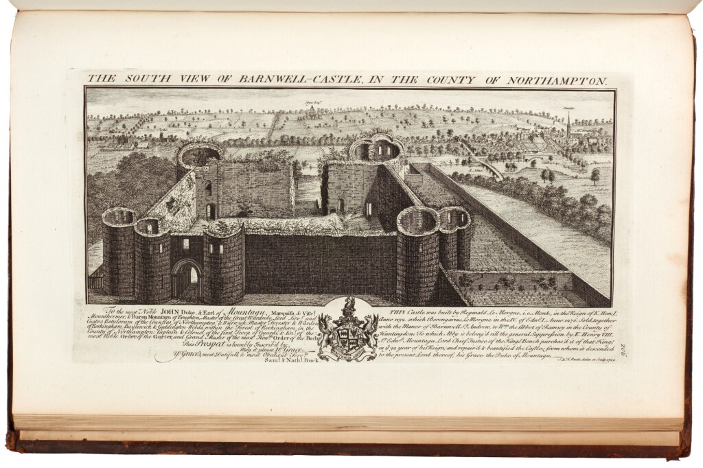 View full screen - View 1 of Lot 63. Samuel and Nathaniel Buck | Buck's Antiquities..., London, 1774, first edition, 3 vols, contemporary calf.