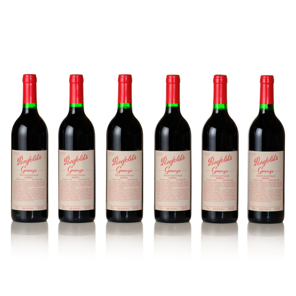 View full screen - View 1 of Lot 366. Penfolds Grange 1998 (6 BT).