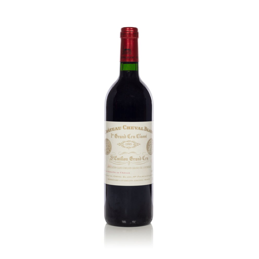 View full screen - View 1 of Lot 27. Château Cheval Blanc 1995 (1 BT).