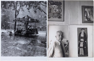 View full screen - View 1 of Lot 281. Selected Images (Portrait de Prévert and Le Manège de Monsieur Barré).