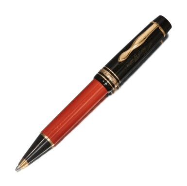 View full screen - View 1 of Lot 140. MONT BLANC | A LACQUER AND PLATED BALLPOINT PEN CIRCA 2000.