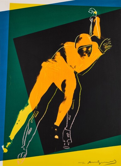 View full screen - View 1 of Lot 496. ANDY WARHOL | SPEED SKATER (F. & S. II.303).