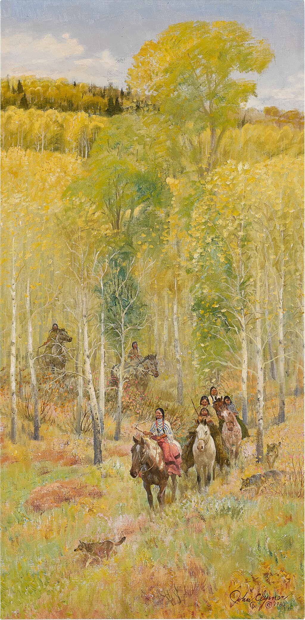 View full screen - View 1 of Lot 23. Autumn Trail.