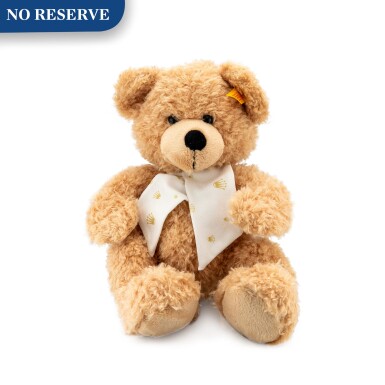 View full screen - View 1 of Lot 8061. STEIFF FOR ROLEX | A POLYESTER TEDDY BEAR, CIRCA 2015 | 勞力士及 Steiff | 小熊玩偶,約2015年製.