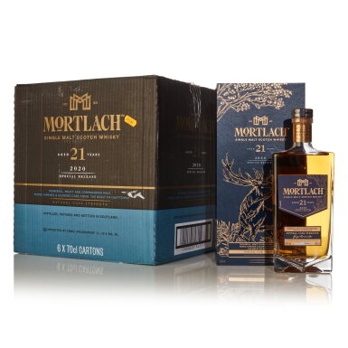 View full screen - View 1 of Lot 83. Mortlach 21 Year Old 56.9 abv NV (6 Bottles 70cl).