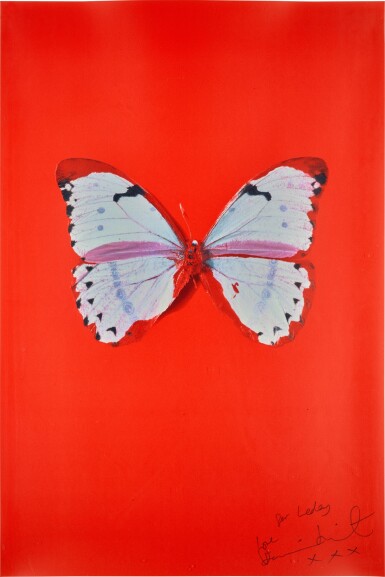 View full screen - View 1 of Lot 9. Untitled (Red Butterfly).