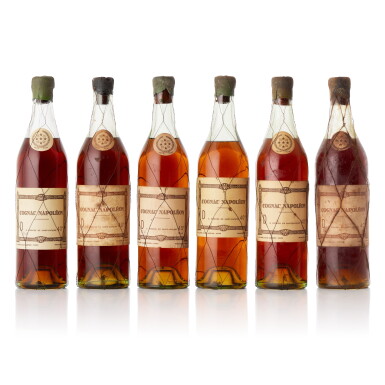 View full screen - View 1 of Lot 6760. E.Piercel Napoleon Cognac 40.0 abv NV (6 BT70).