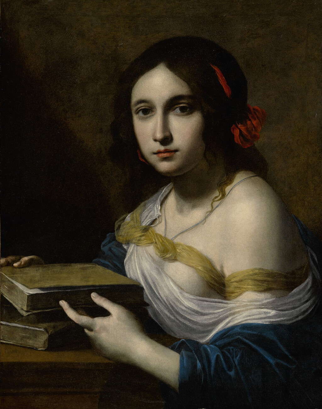 Voir en plein écran - Voir 1 du lot 227. GIOVANNI MARTINELLI AND WORKSHOP | AN ALLEGORY OF WISDOM.